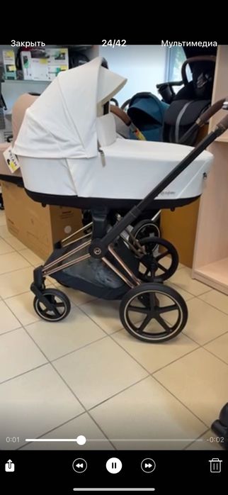 Cybex Priam ( без автокрісла) Люлька, рама, прогулка