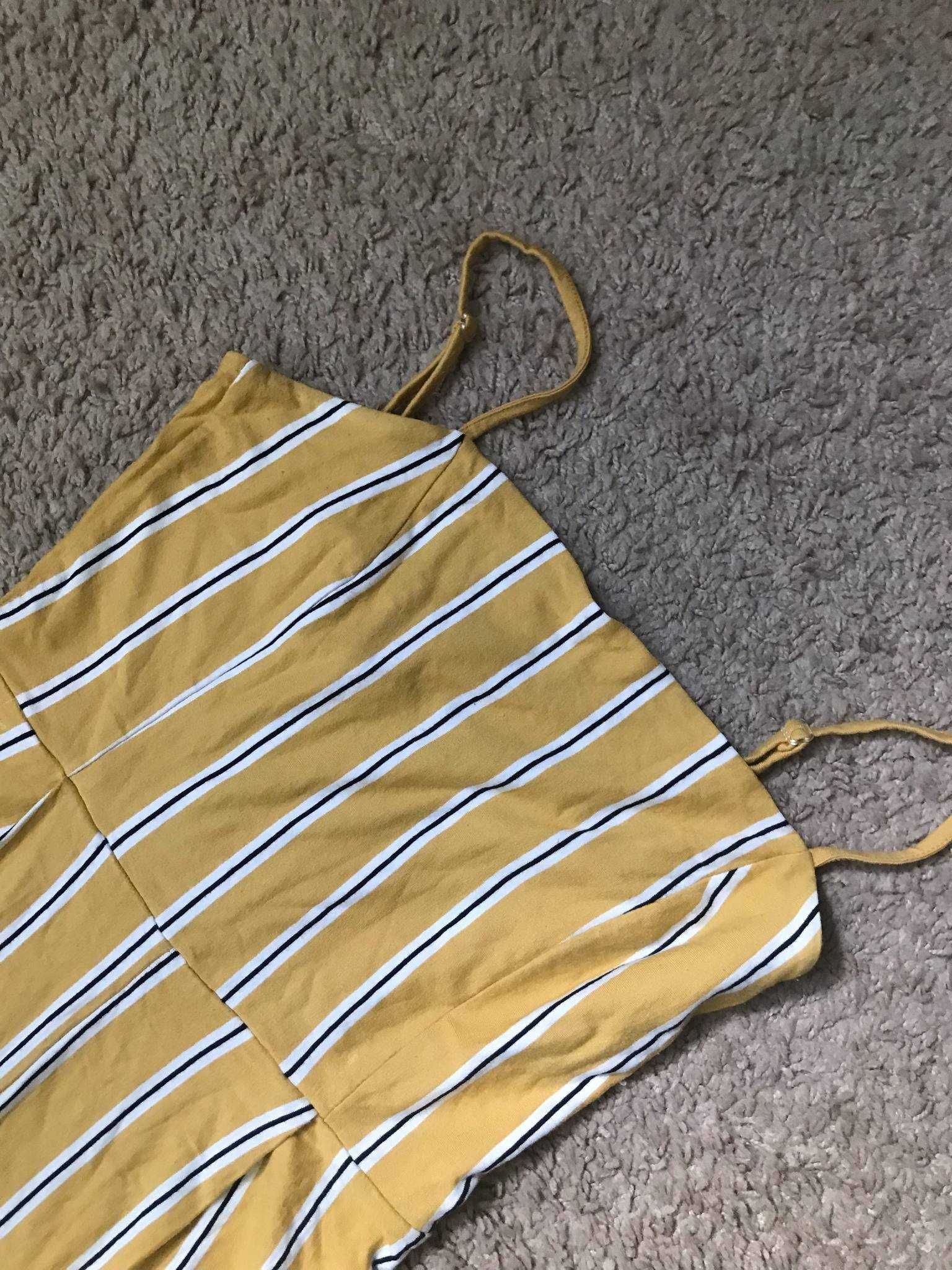 Kombinezon Bershka z spodniami wiosna lato S 36