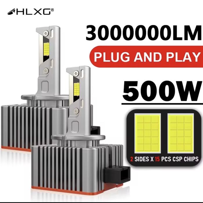 Продам комплект LED ламп D1S D2S D3S D5S HIR2 H7 H11 CANBUS