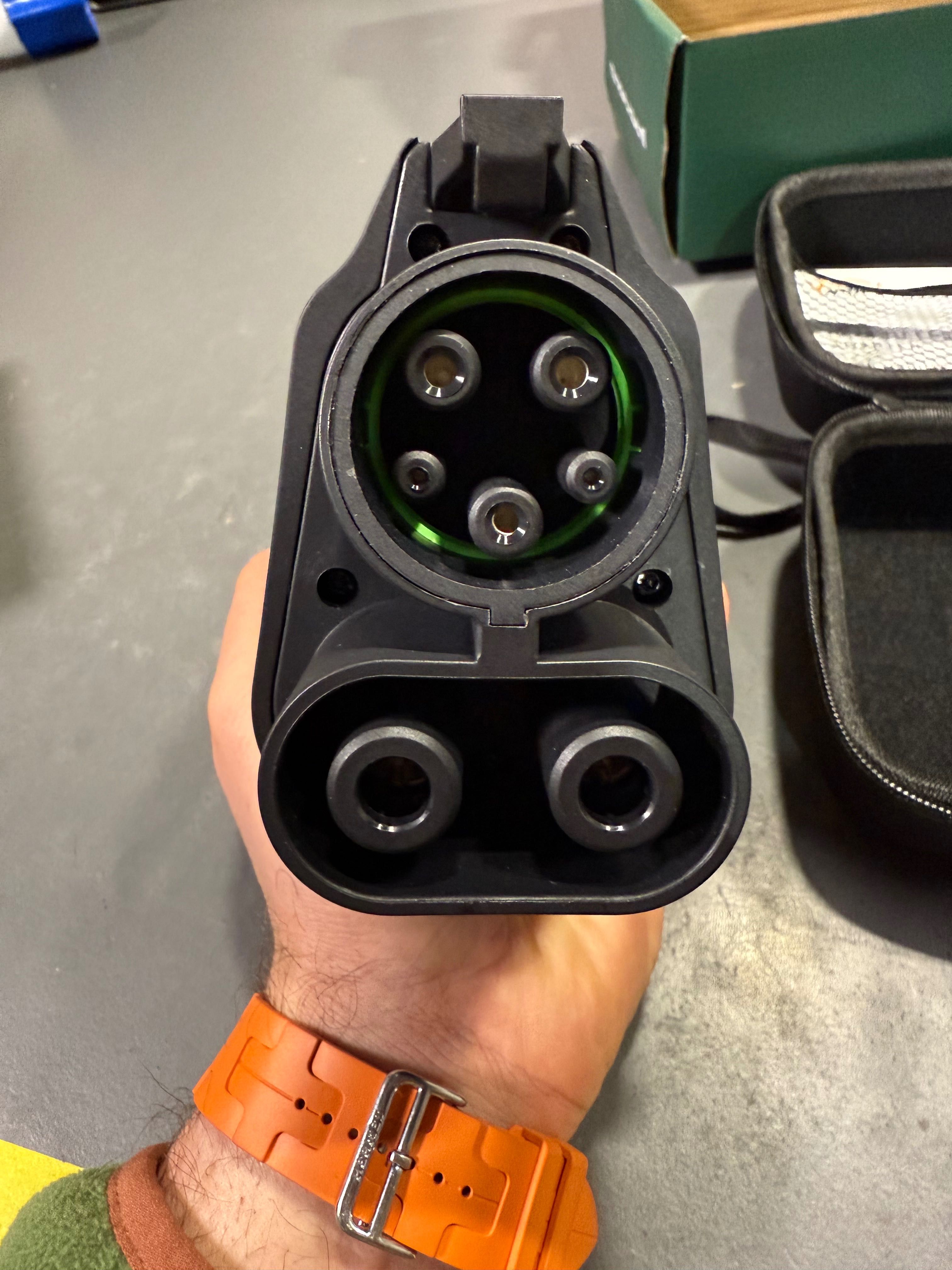 Перехідник CCS2 to CCS1 авто адаптер (Type1, Type2, GB/T, Tesla, NACS)