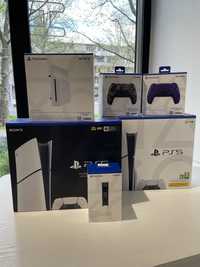 НОВА Sony Playstation 5/джойстик Dualsense5/бездротова зарядна станція