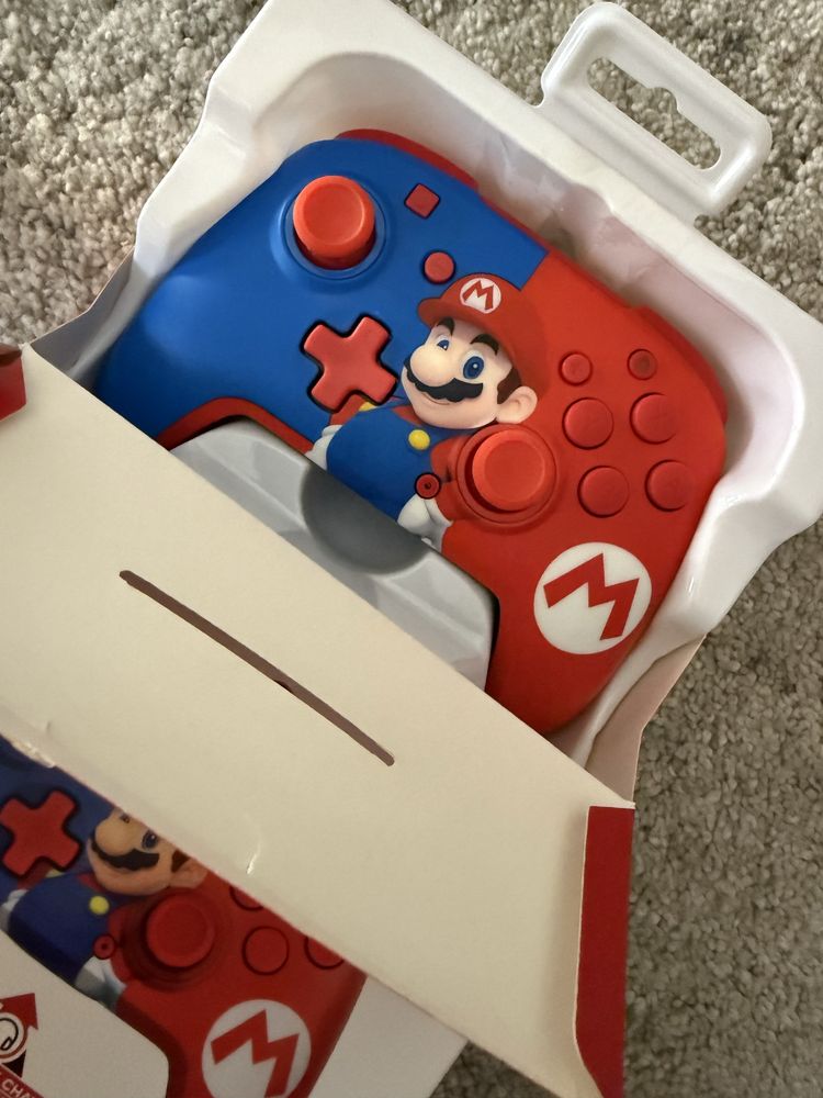 Pack Acessórios Nintendo Switch – Controlo + Headset (Como Novos!)