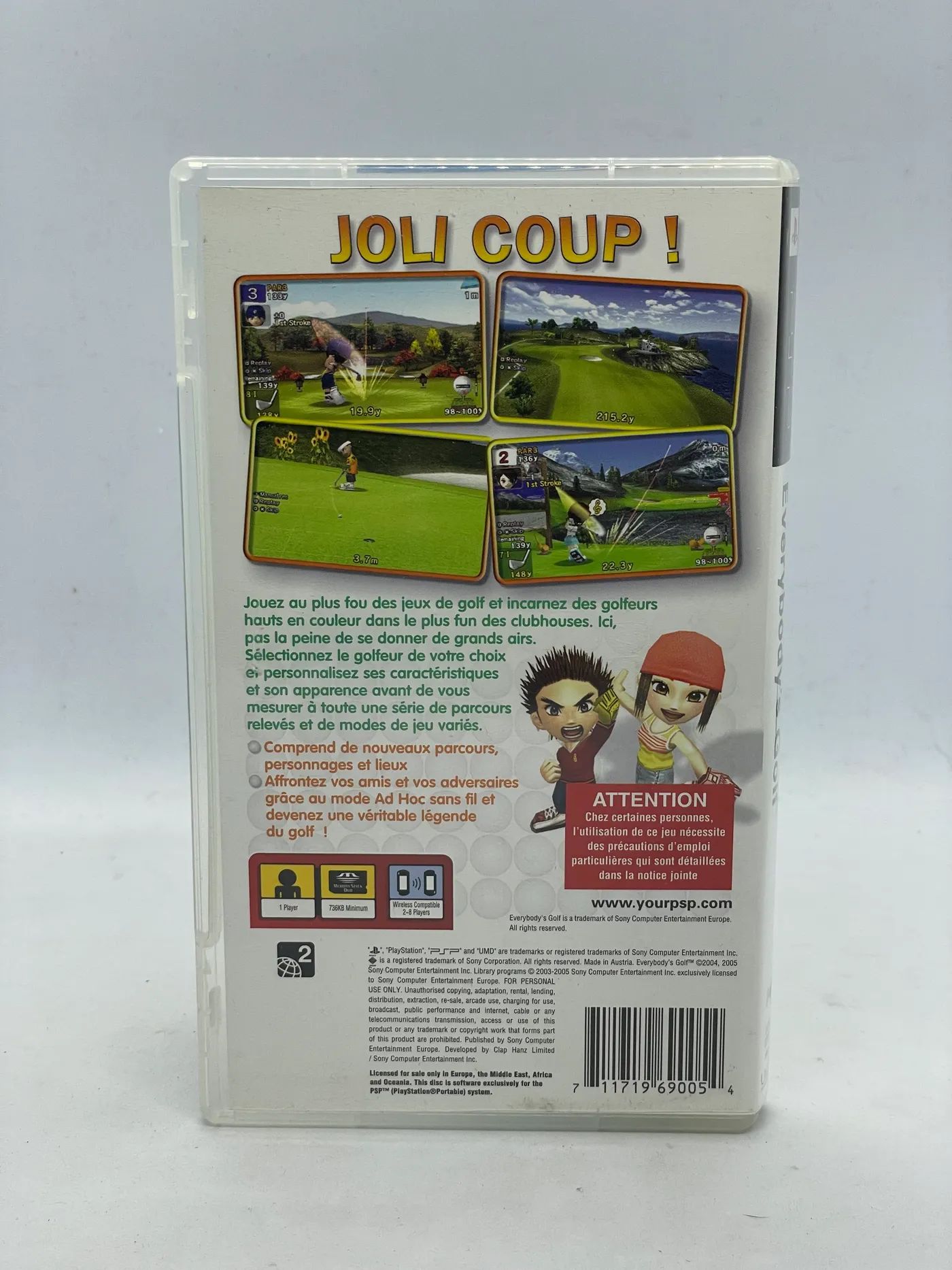 Everybody's Golf PSP