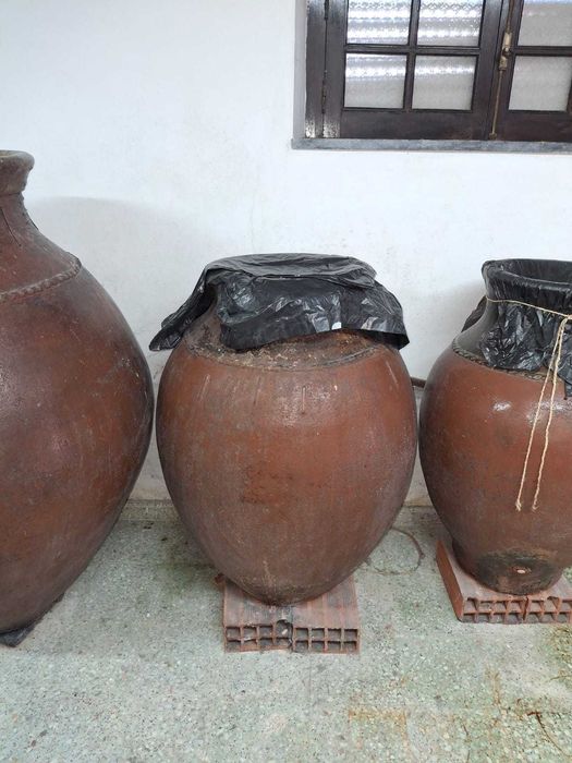 7 Talhas/Potes de barro