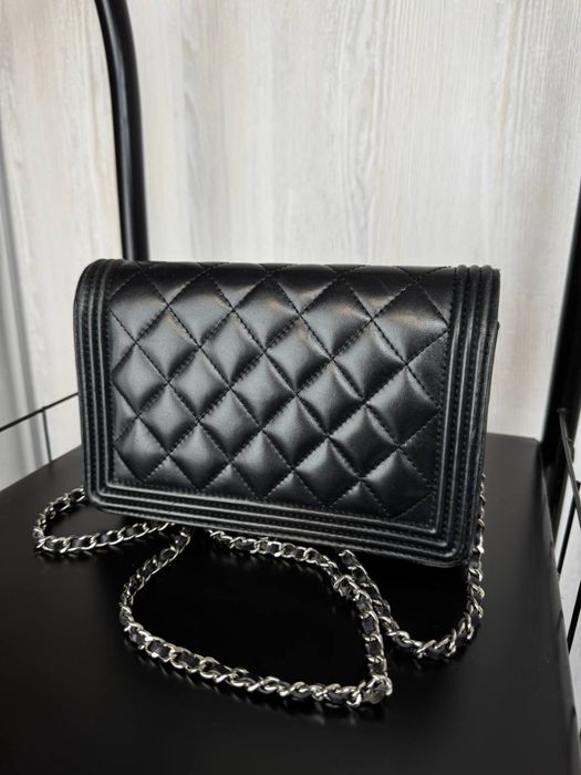Сумка жіноча Chanel Boy Wallet on Chain WOC