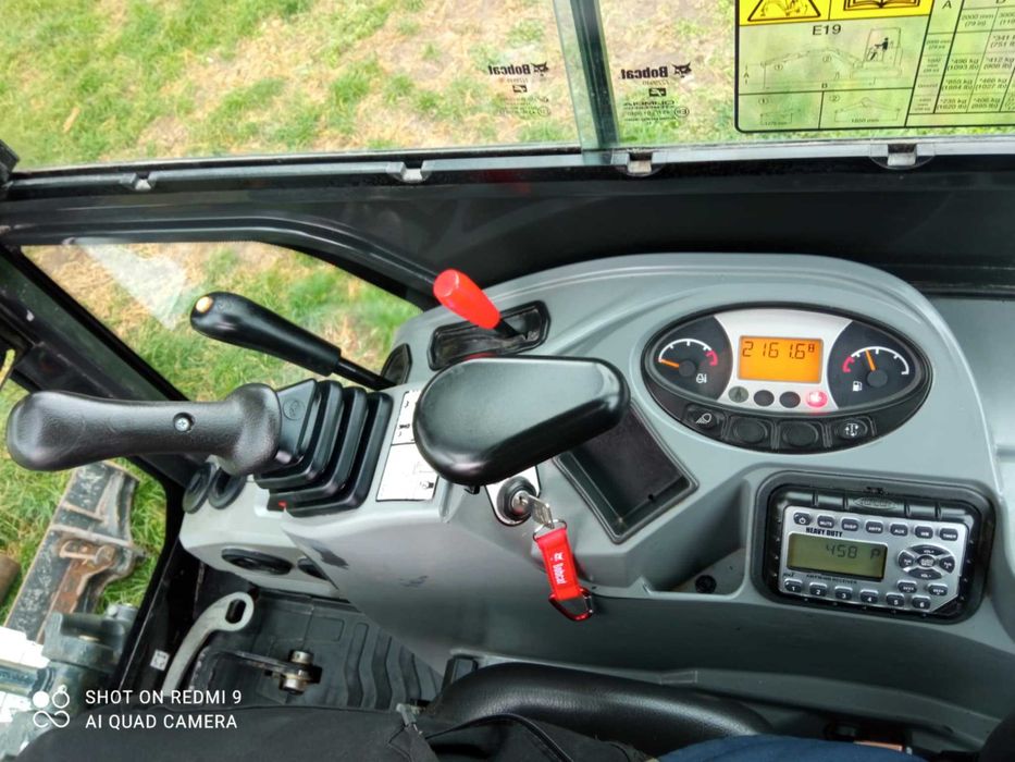 BOBCAT E19 Minikoparka 3 łyżki Szybkozłącze 2023r FV ORYGINAŁ