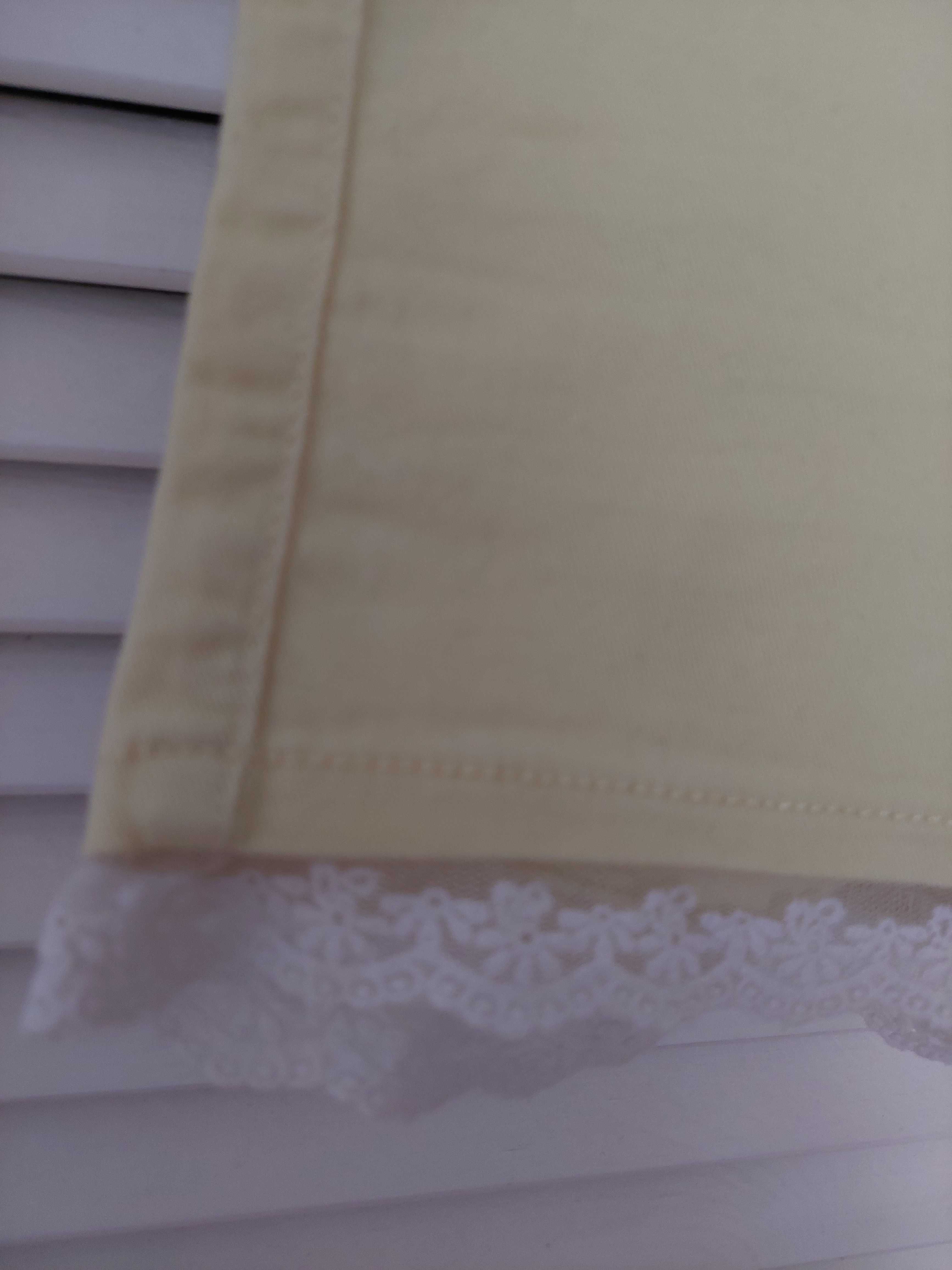 H&M spodenki bawełna żółte szorty r.134