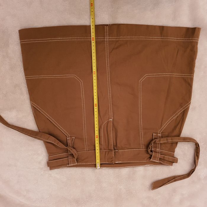 Spódnica in extenso , brąz r.38, M