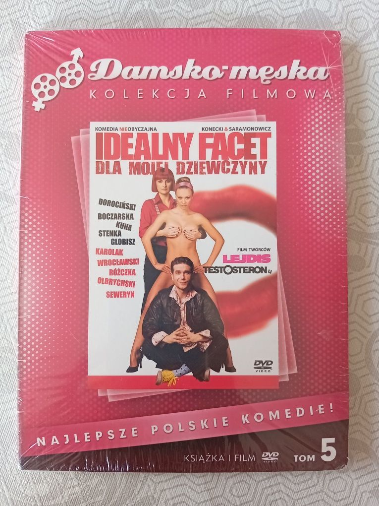Idealny facet dla mojej dziewczyny - książka i film DVD nowa