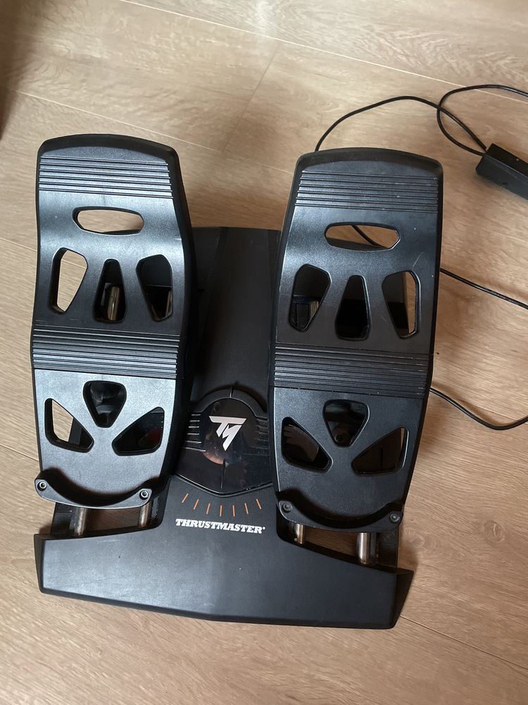 Thrustmaster Hotas Warthog + T.Flight Rudder Pedals