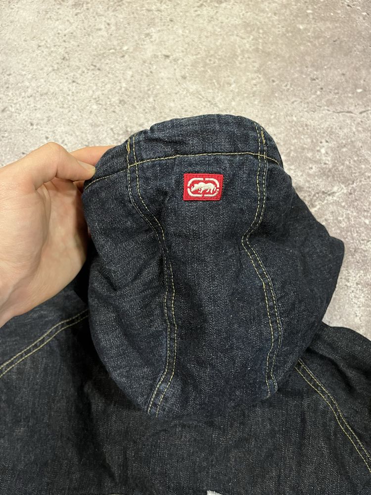 Оригинальный джинсовый анорак, куртка Ecko UNLTD (Unlimited), SK8