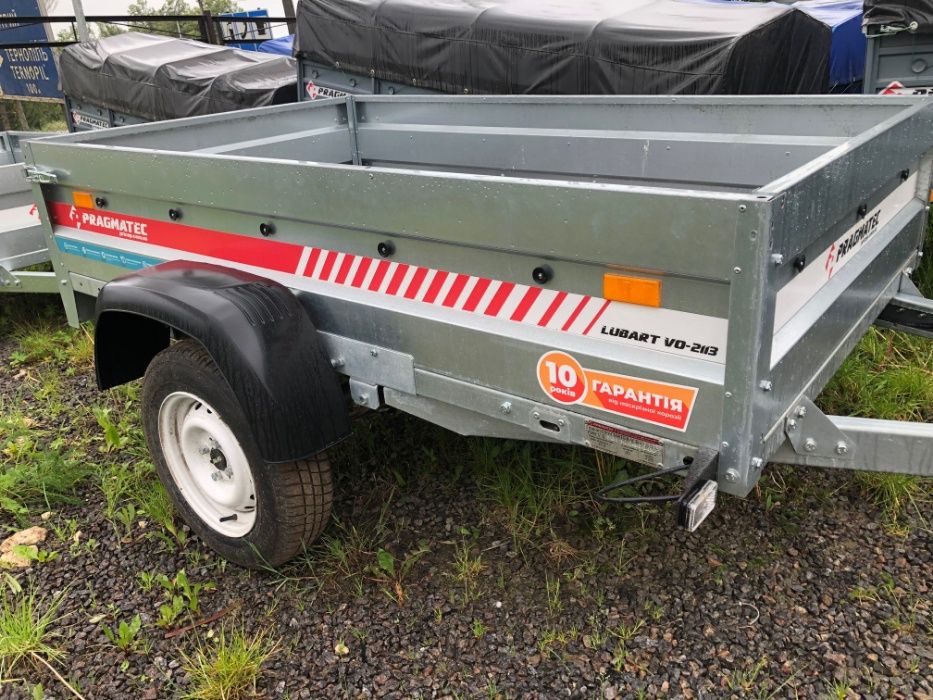 Легковий причіп Любарт / легковой прицеп одноосный оцинкованный