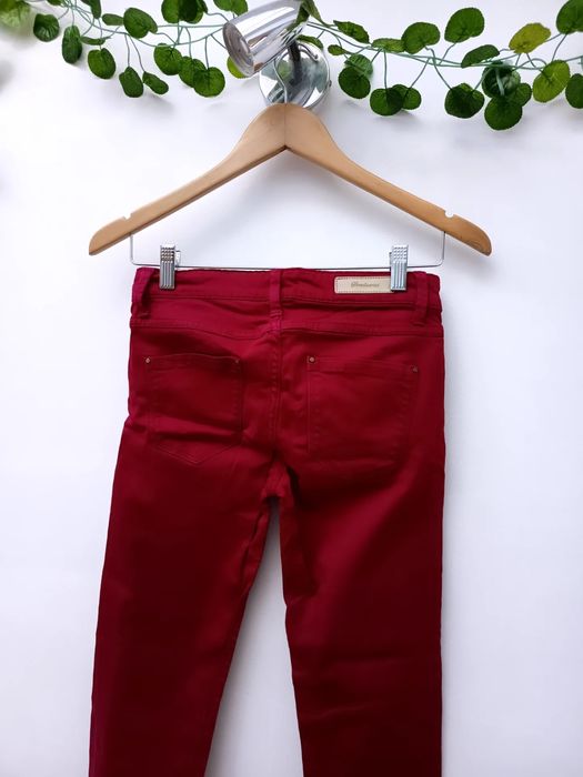 Calças de Ganga Vermelhas/ Bordeaux