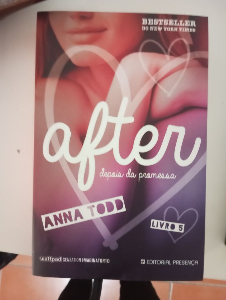 Vendo este conjunto de livros after