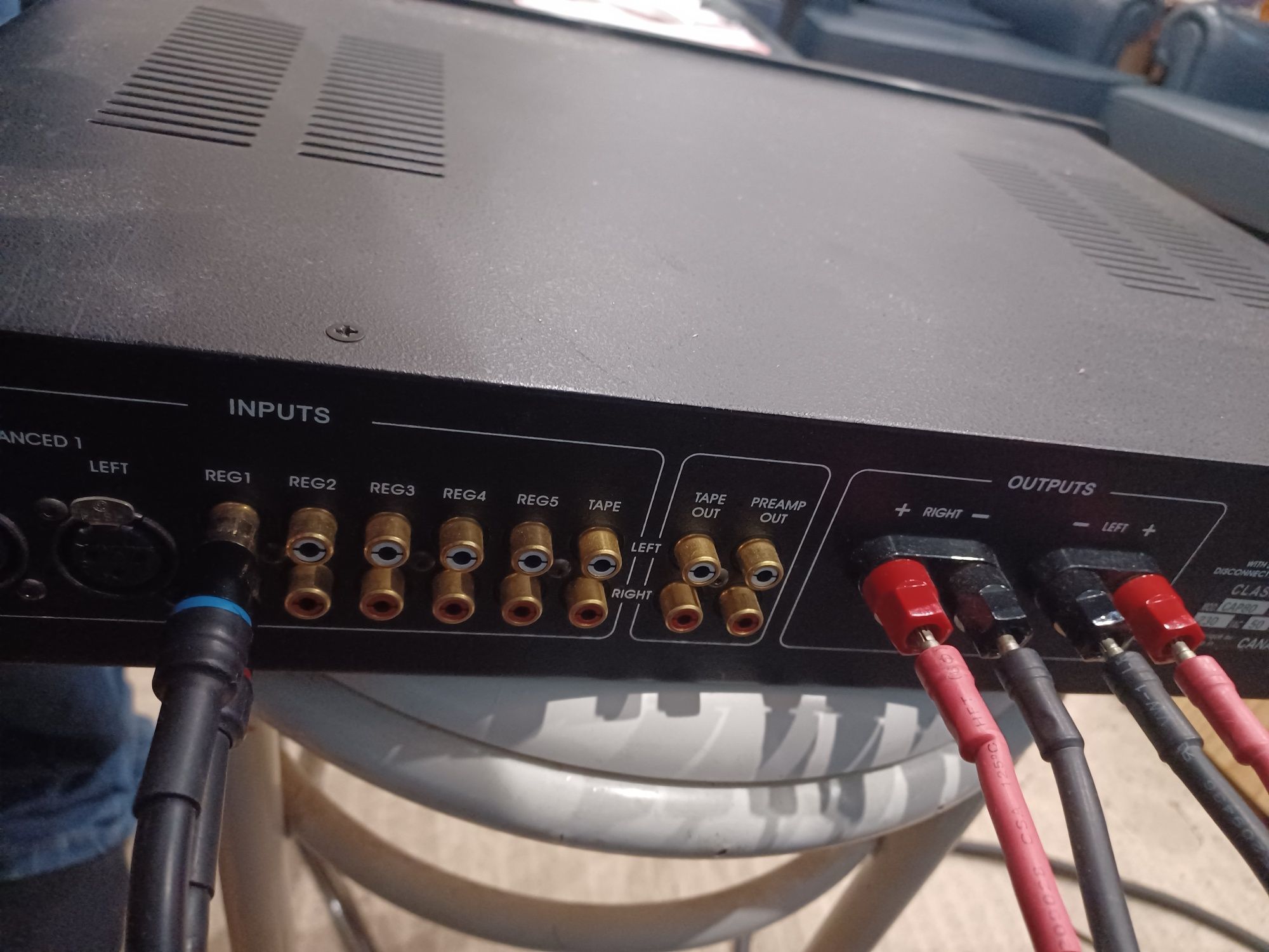 CLASSÉ AUDIO CAP 80 com comando como novo