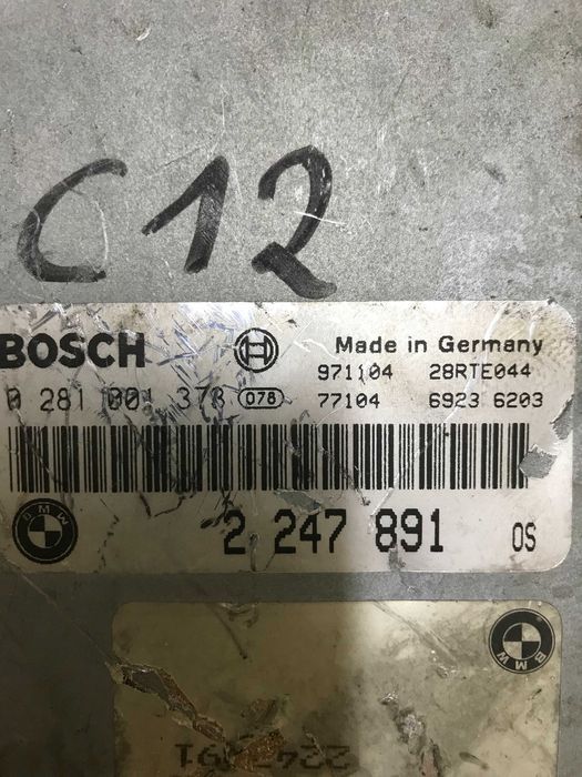Блок управління двигуном Bmw E39 0281001373 2247891
