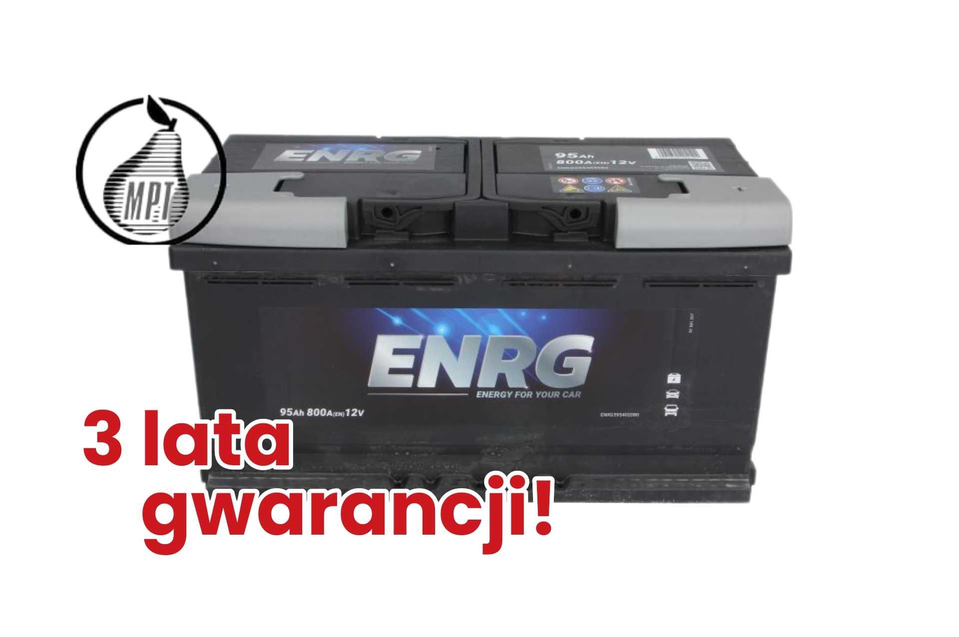 Akumulator 95Ah 800A 12V Enrg 3 lata gwarancji! Rybnik Serwis Gruszka