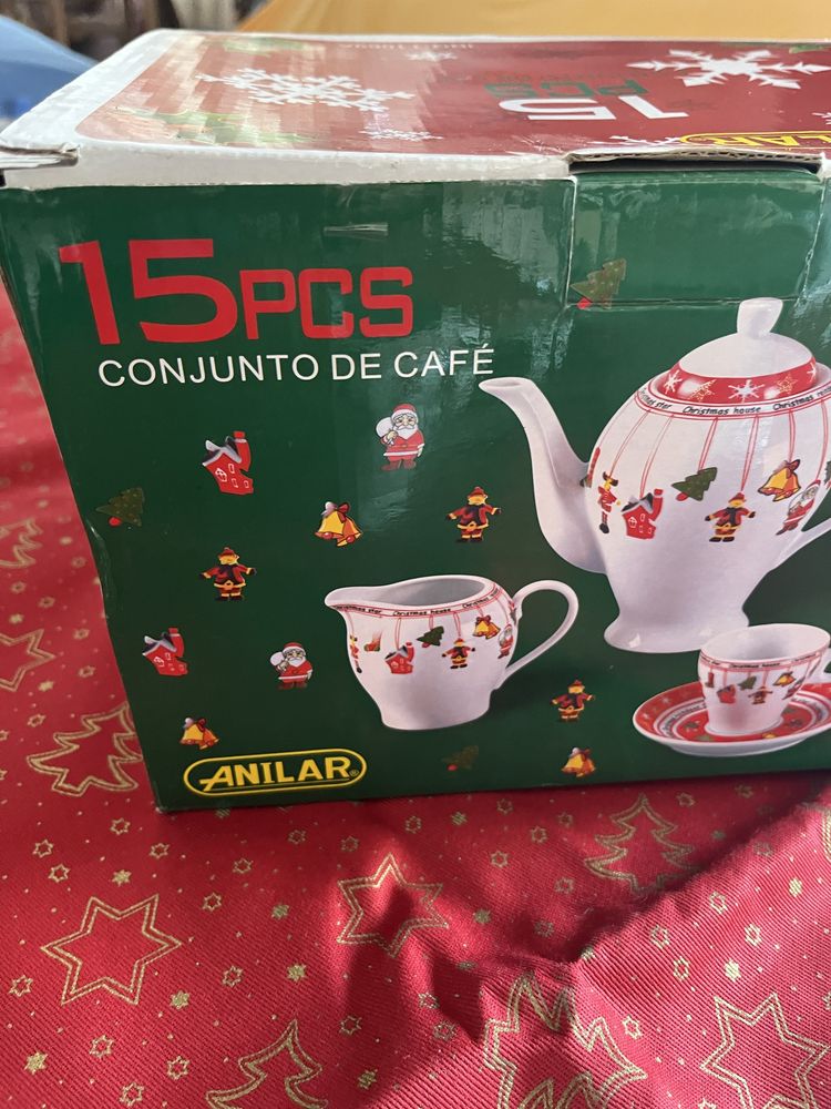 Conjunto cafe natal