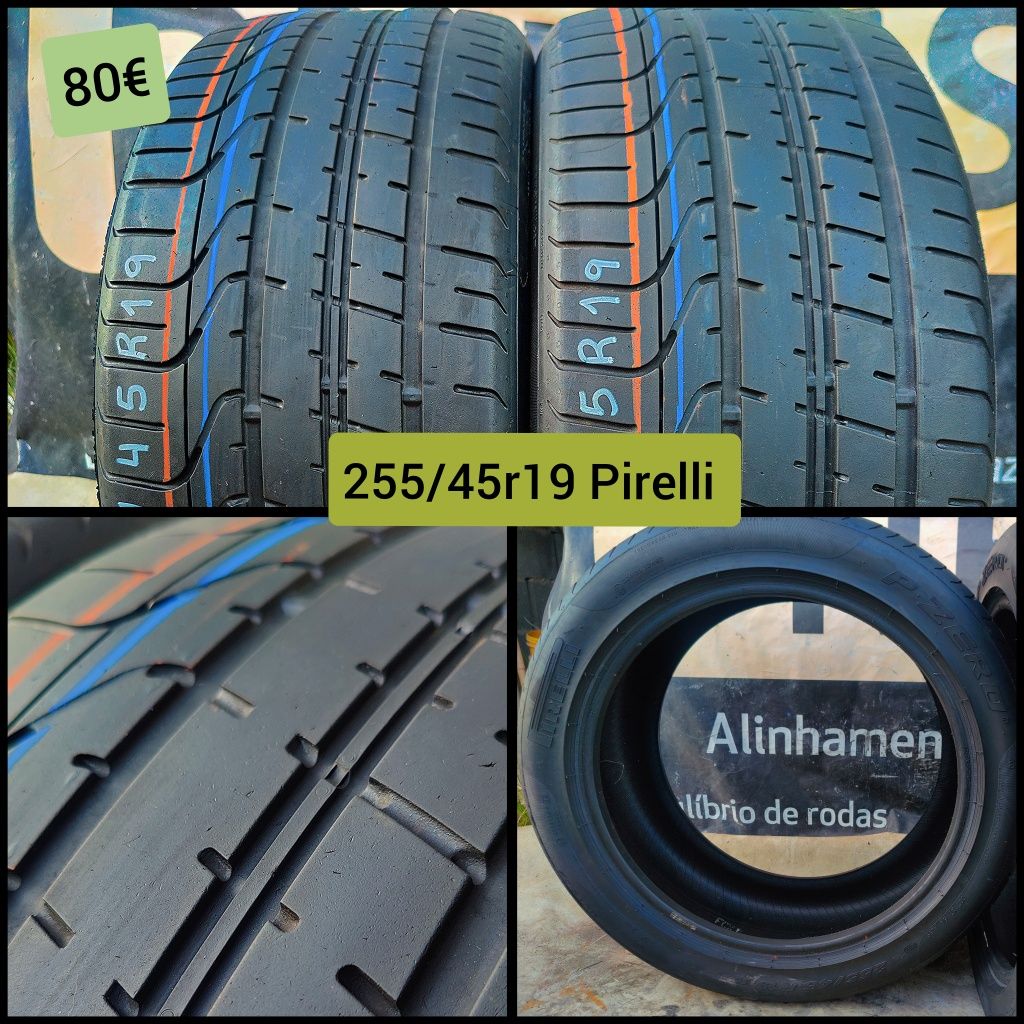 Pneus usados 245/45r19 255/45r19