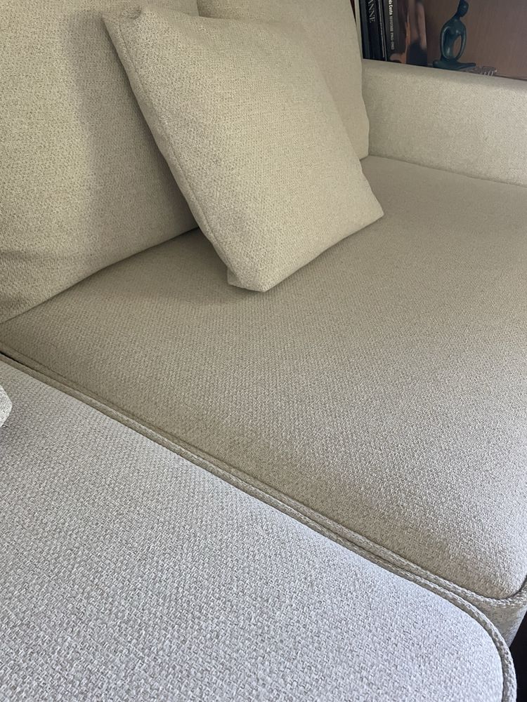 Sofa Branco Moderno Novo