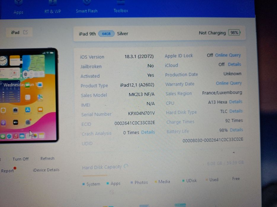 Ipad 9 geracao 2021  64GB