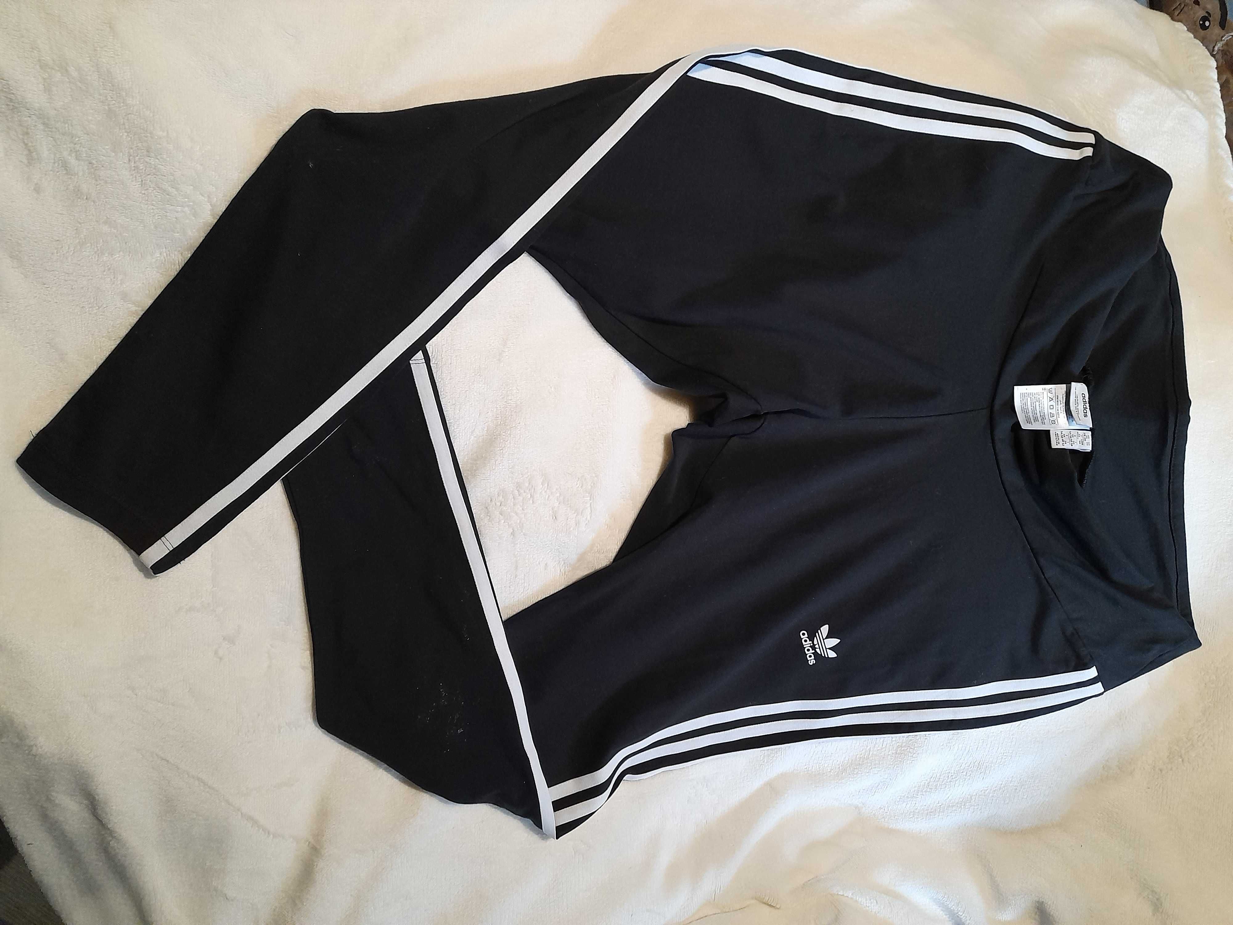 Adidas leginsy damskie rozm.  3xl kolor czarny bawełna idealne