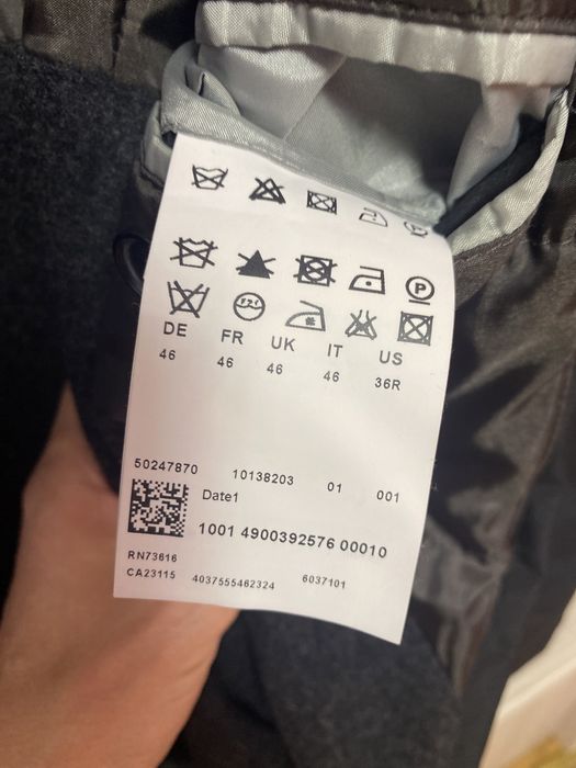 Пальто чоловіче HUGO BOSS