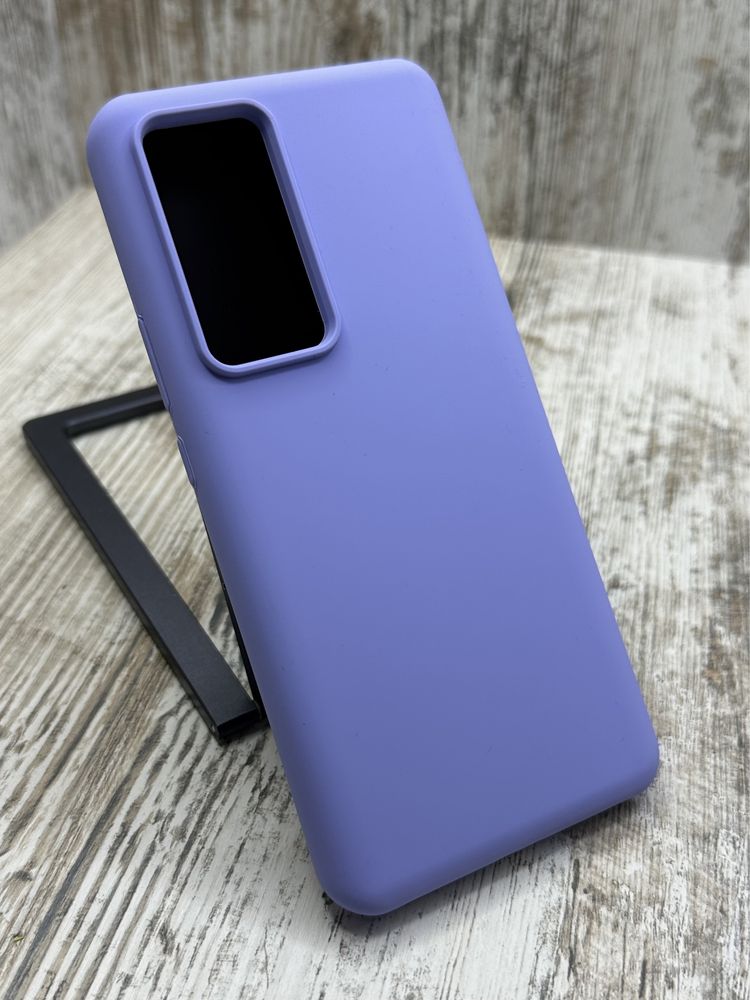 Не пачкаются. Чехол Silicone Case на Xiaomi 12T/ 12T Pro Микрофибра