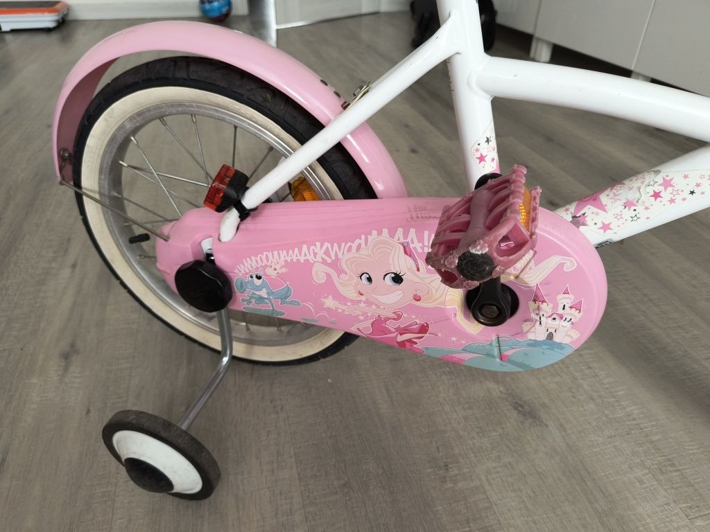 Rowerek dziecięcy Btwin 500 16 cali dla dziewczynki