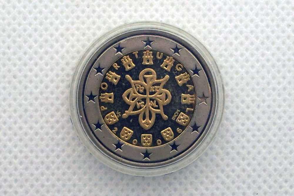8 Moedas Portugal em Proof e FDC - 2006 com caixa
