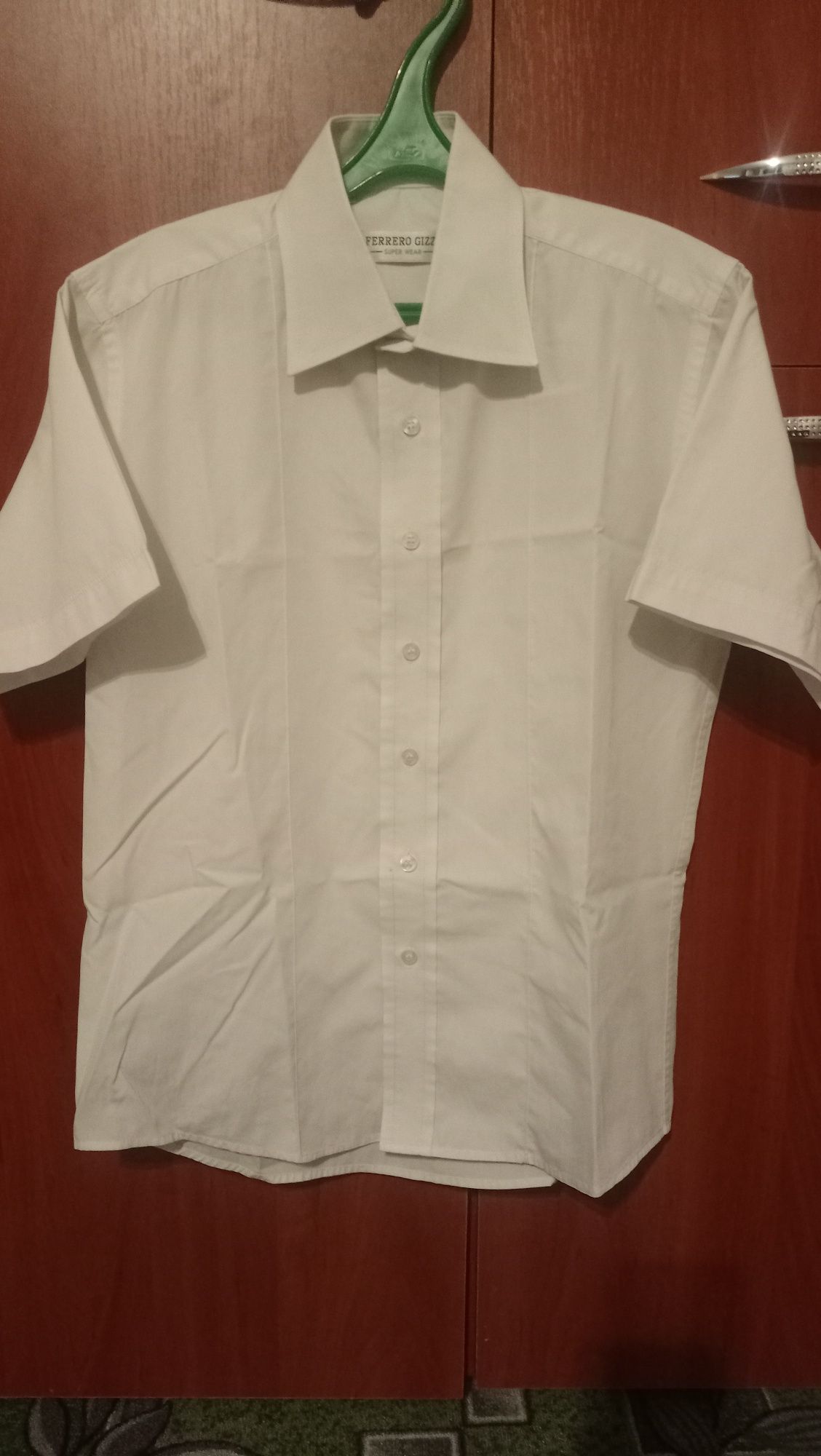 Сорочка біла, розмір S, рубашка белая