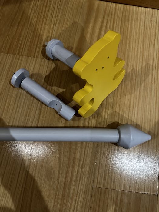 Barão Madeira para Cortinados - Quarto Bébé