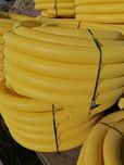 Rura drenarska karbowana PVC SN4 DN 100 bez otworów pełna do odwodnień