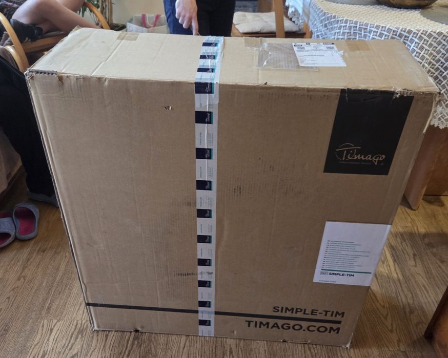 Wózek inwalidzki aluminiowy - szerokie siedzisko