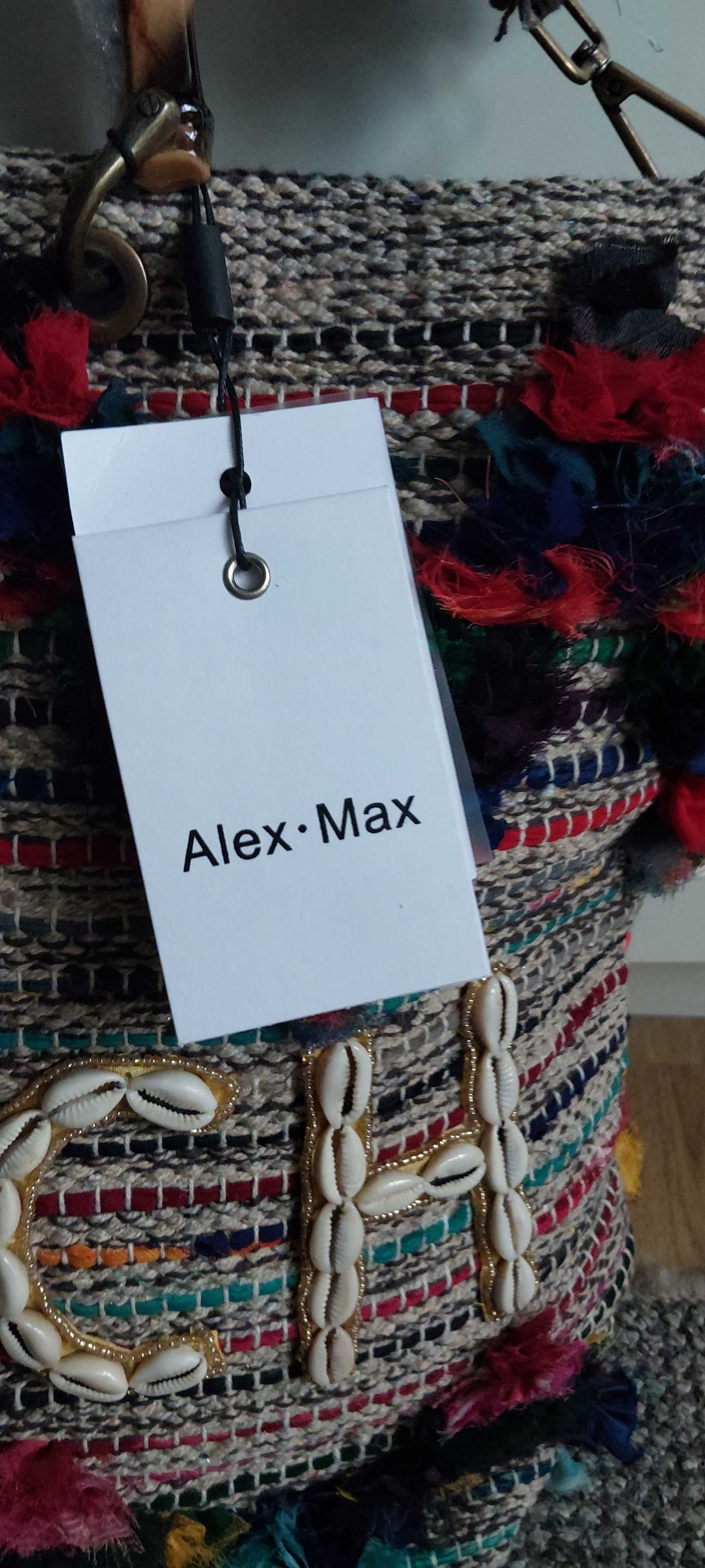ALEX MAX nowa duża torba/kosz