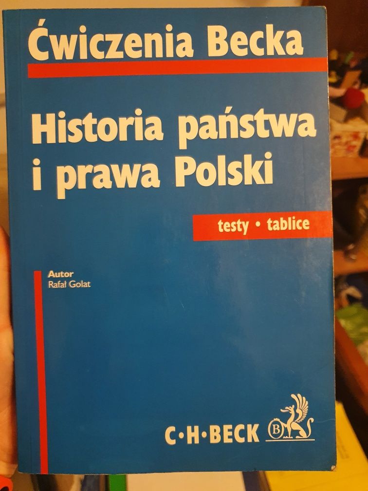 Ćwiczenia Becka - Historia Państwa i Prawa Polski R. Golat