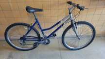 Bicicleta montanha, senhora
