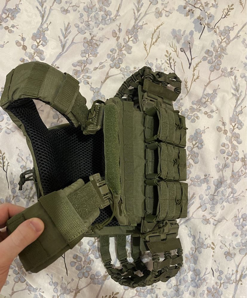 Плитоноска VELMET (бронижелет) PLATE CARRIER PERUN 4-20 RB