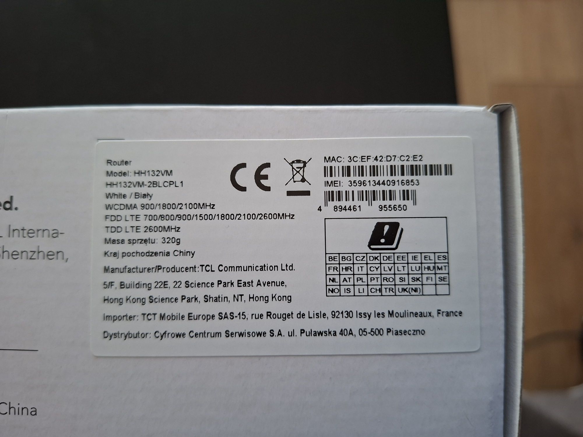 TCL Linkhub HH 132 vm