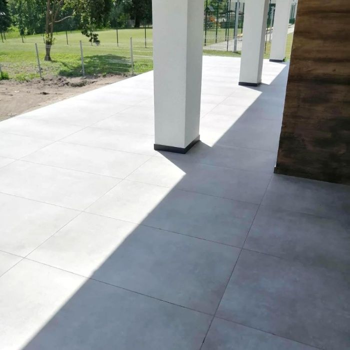 Płytka Gres Tarasowy Ark Silver 90x60x2 cm Taras Balkon Garaż Schody