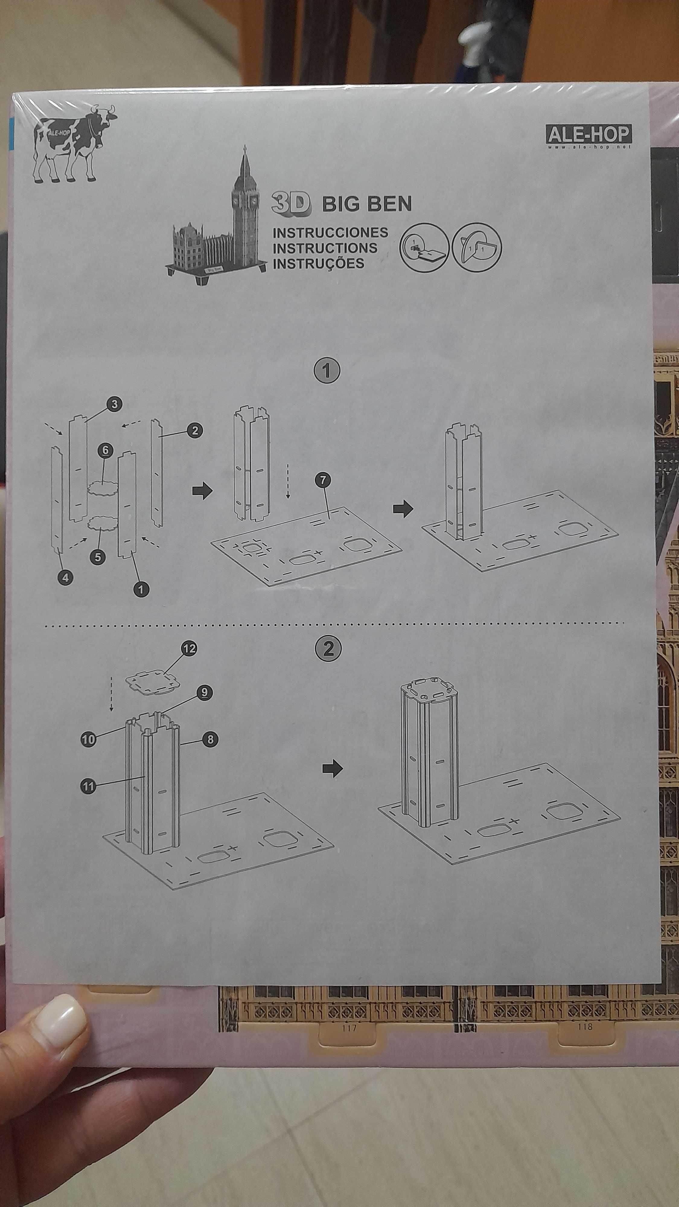 Puzzle 3D - "Big Ben"