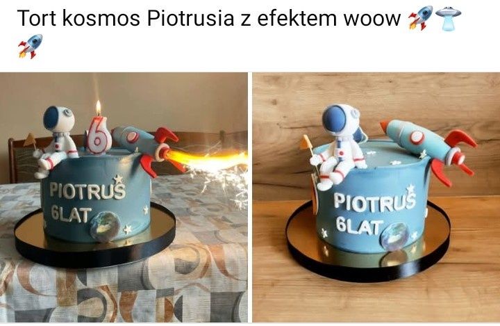 Wykonam torty na zamówienie oraz słodki stół. 
Smaki mogę wykonać wedl