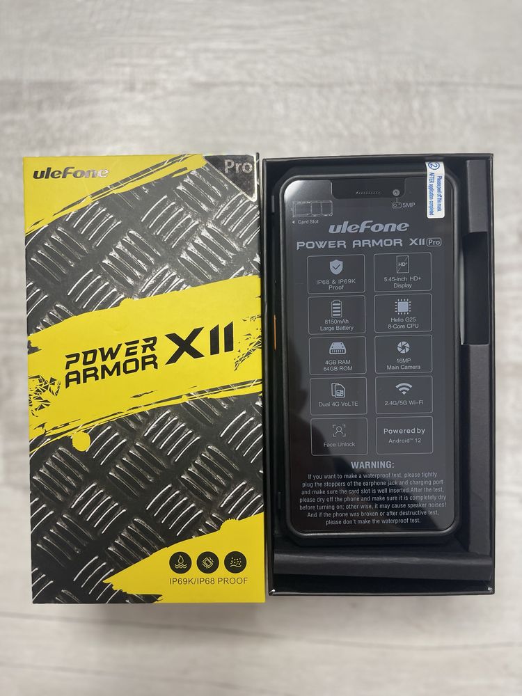 Смартфон Ulefone Power Armor X11 Pro 4/64GB Black