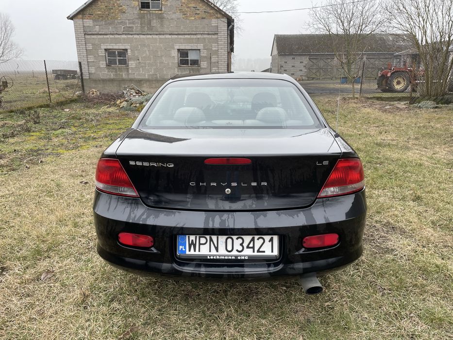 Chrysler Sebring 2.0 Benzyna+Gaz ZAMIANA