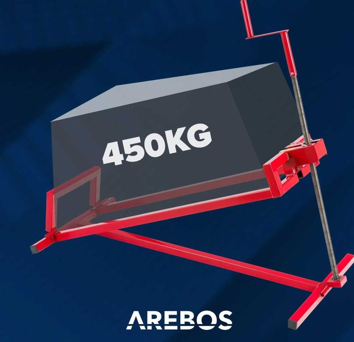 Podnośnik do traktorka i kosiarki – mocny, składany, 450 kg