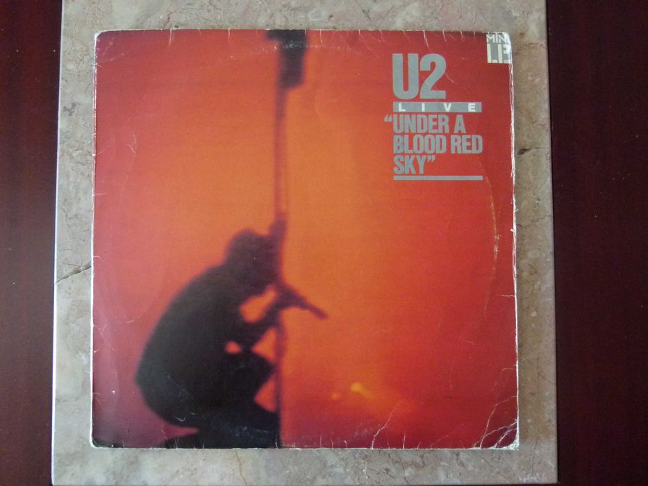 Lp vinil 33 rpm U2 live under a blood red sky