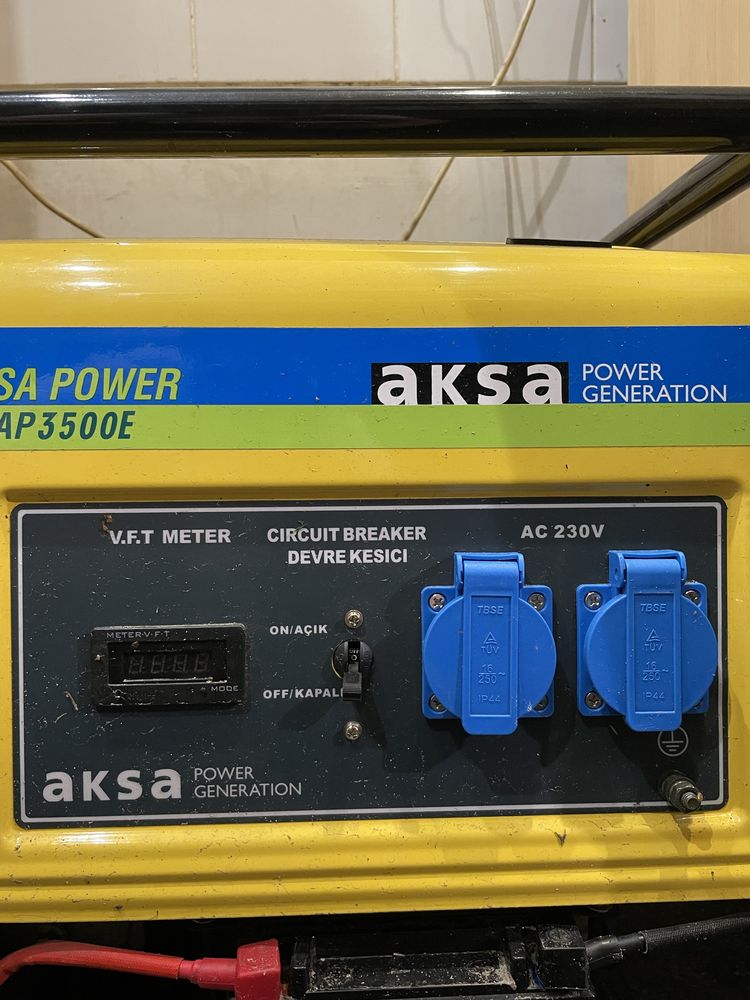 Генератор Acsa модель aap 3500e