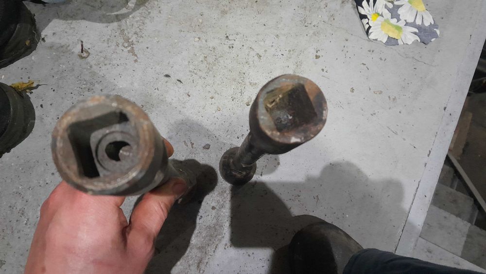 КЛЮЧ Балонный грузовой колесный 22Х38 КВАДРАТ ПОД ФУТОРКУ КРАЗ ЗІЛ ГАЗ