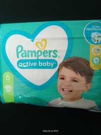 Pieluchy Pampers baby active rozmiar 6