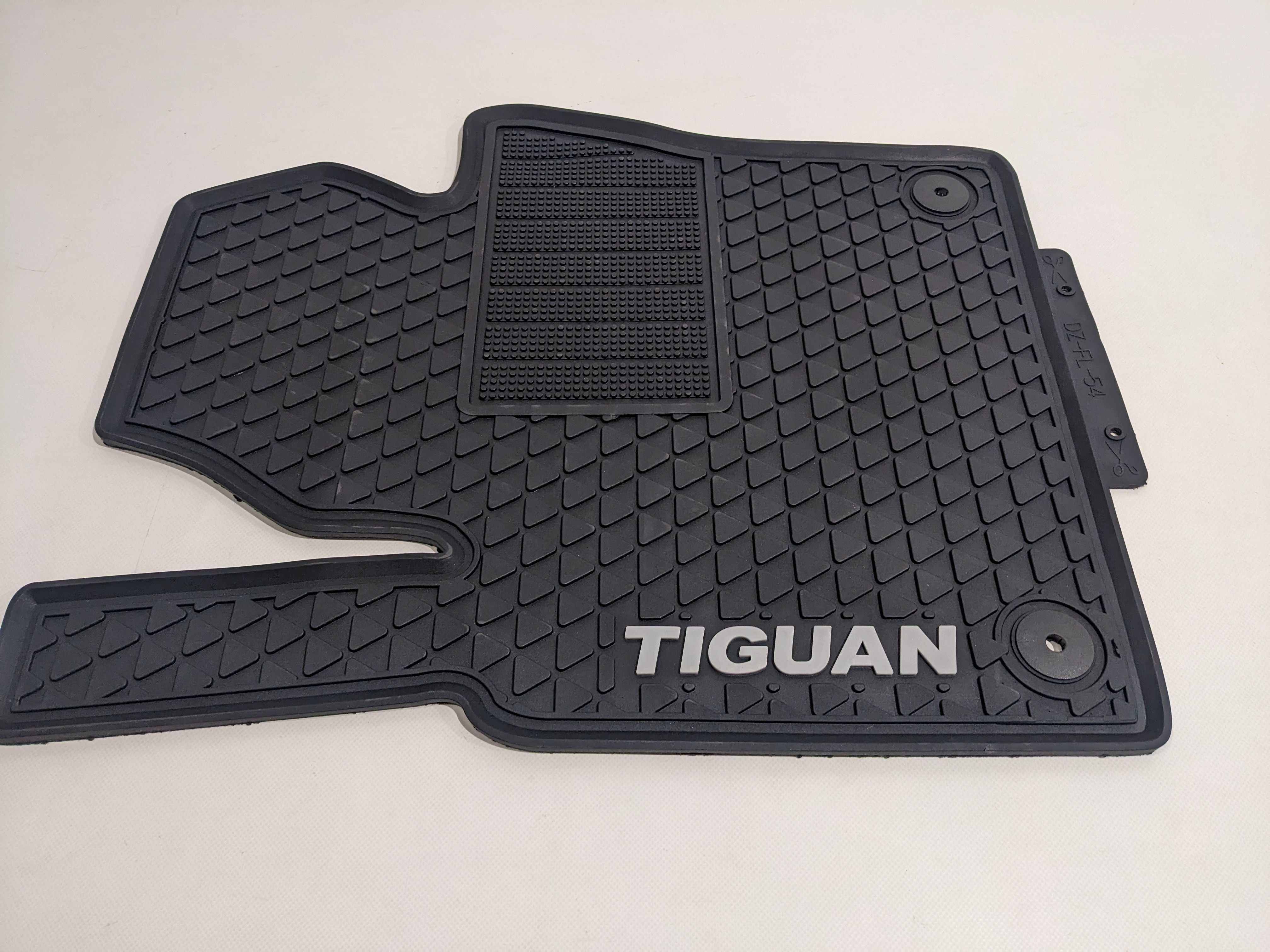 Гумові килимки в салон VW Tiguan ФВ Тігуан коврики ФВ Тигуан 2007-2016